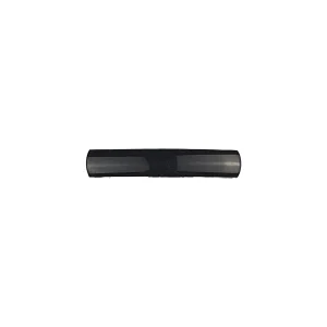 Barrette à cheveux classique en plastique et métal L 8.5 cm noir